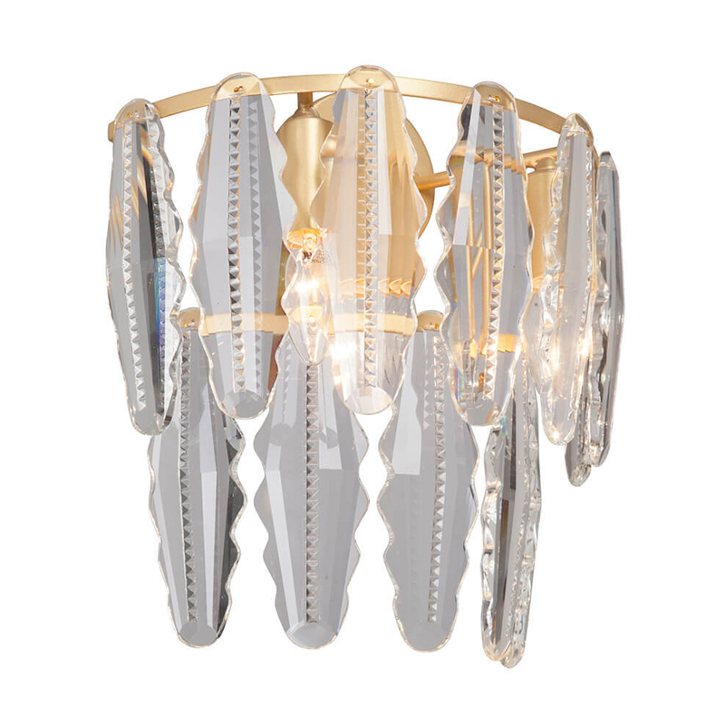 Бра Maogan Textured Sconce Золотой Прозрачный (Transparent) в Перми | Loft Concept 