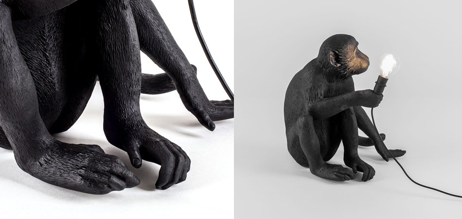 Настольная Лампа SELETTI MONKEY LAMP SITTING VERSION Настольная Лампа SELETTI MONKEY LAMP SITTING VERSION - Loft-Concept в Перми