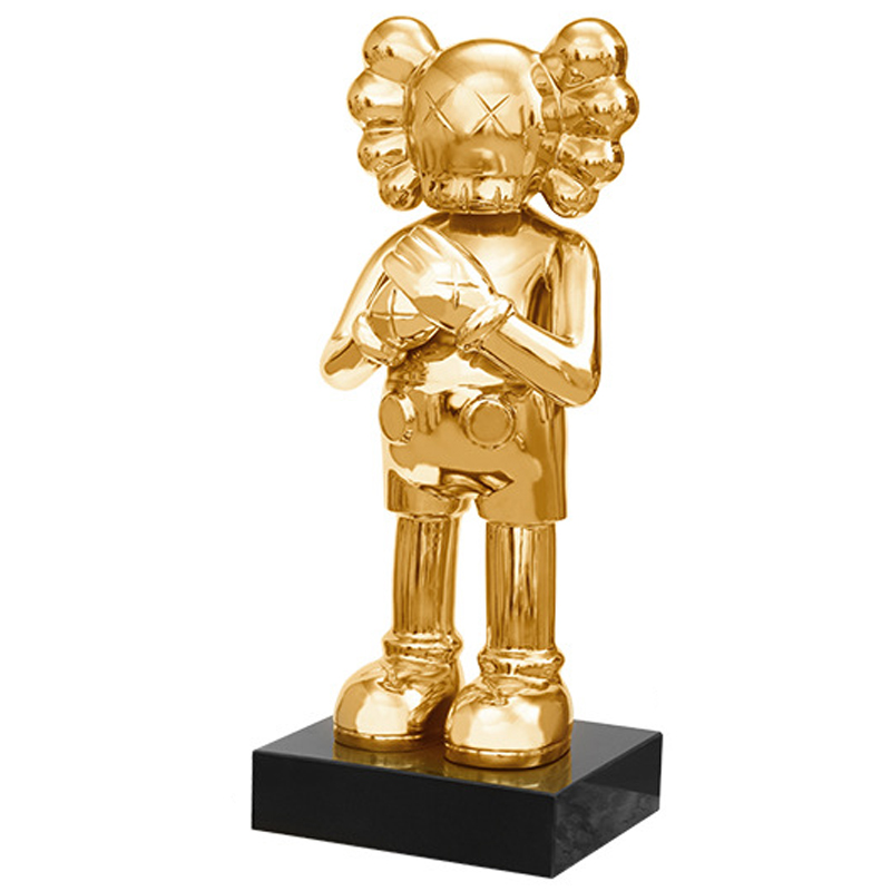 Статуэтка KAWS Gold on stand Золотой в Перми | Loft Concept 