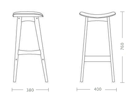 Стул Johannes Andersen Allegra Bar Stool в Перми