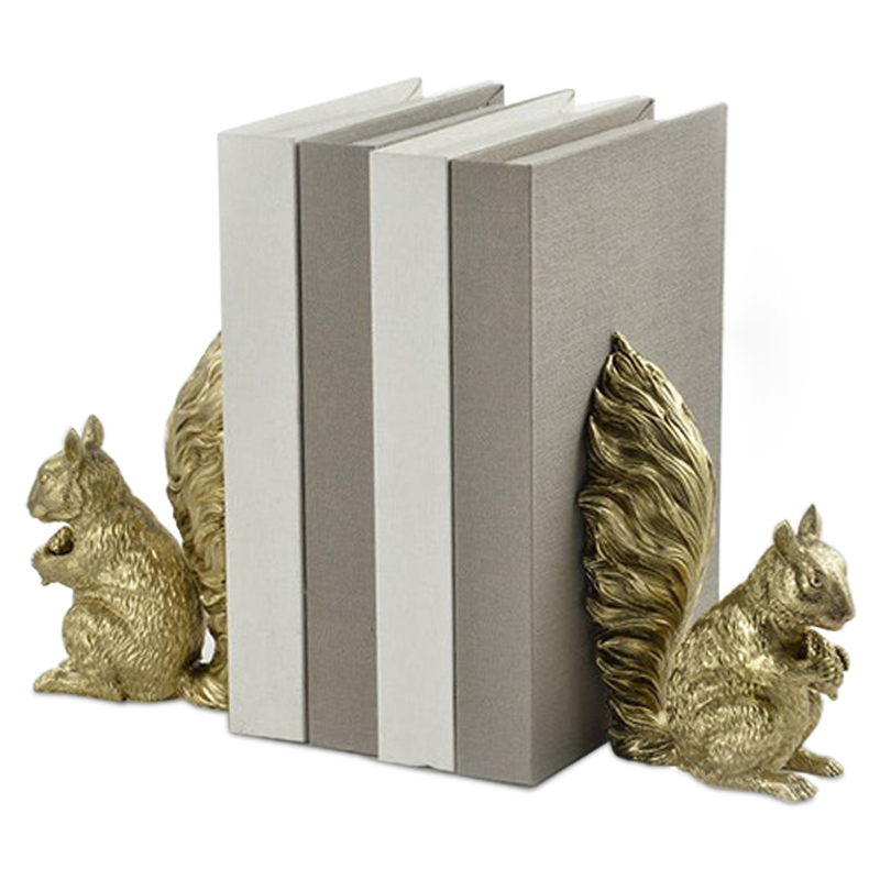 Держатель для книг Squirrel Book Holder Золотой в Перми | Loft Concept 