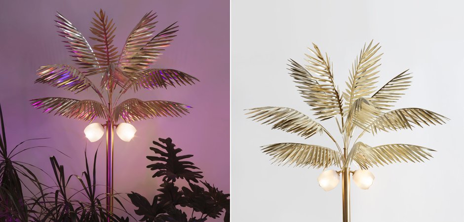 Торшер Palmyra palm tree lamp Торшер Palmyra palm tree lamp - Loft-Concept в Перми