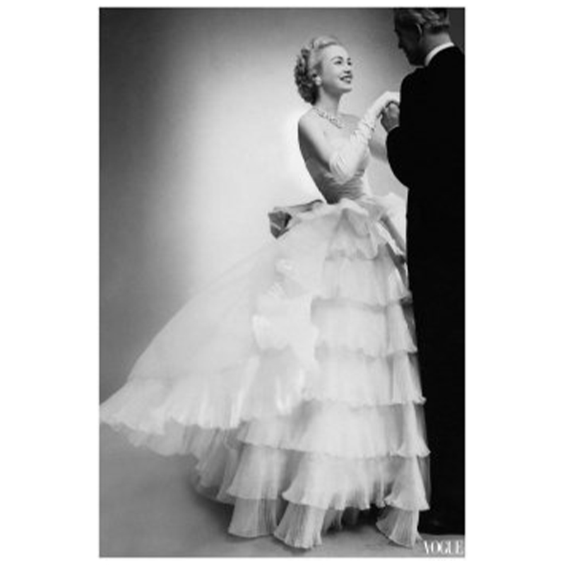 Постер Belle of the ball in Balenciaga Vogue 1951  в Перми | Loft Concept 