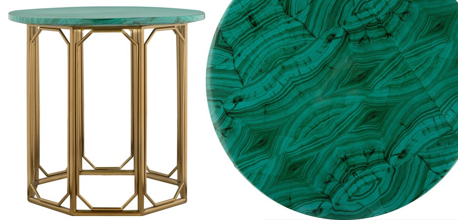 Malachite Modern Side Tables Malachite Modern Side Tables - Loft-Concept в Перми