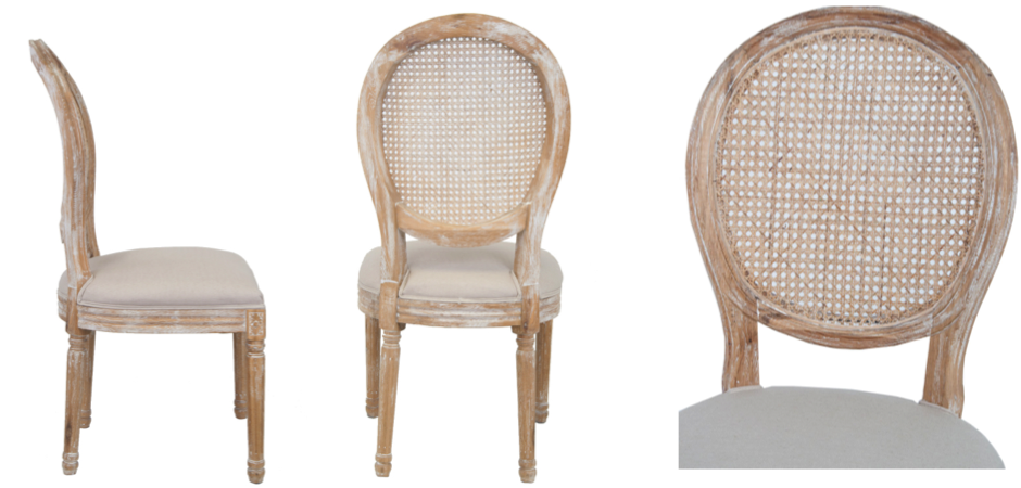 Стул French chairs Provence Beige Rattan 2 Chair Стул French chairs Provence Beige Rattan 2 Chair - Loft-Concept в Перми