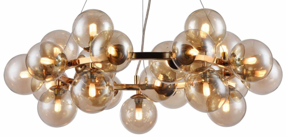 Люстра Berries Chandelier Amber 70 Люстра Berries Chandelier Amber 70 - Loft-Concept в Перми