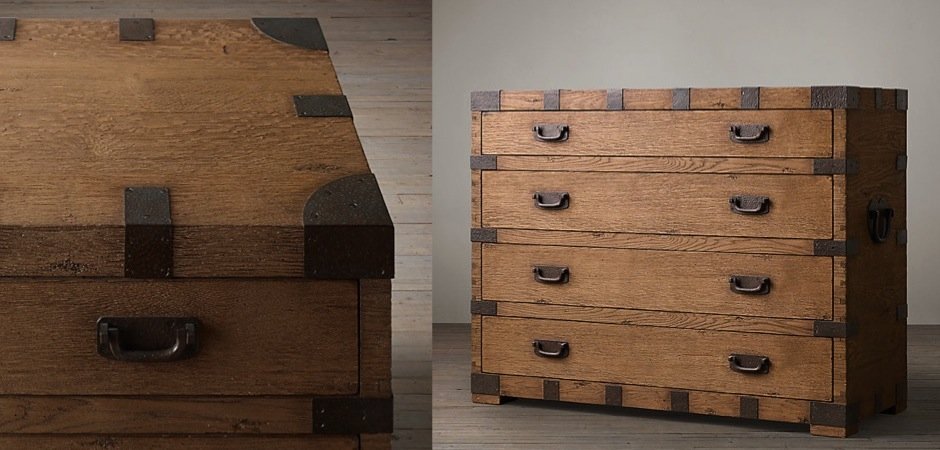 Комод в винтажном стиле Vintage Antique Oak Комод в винтажном стиле Vintage Antique Oak - Loft-Concept в Перми