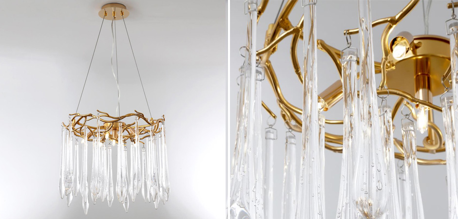 Люстра Crystal Rain Gold Люстра Crystal Rain Gold - Loft-Concept в Перми