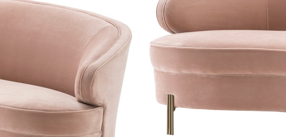Диван Eichholtz Sofa Pierson nude Диван Eichholtz Sofa Pierson nude - Loft-Concept в Перми