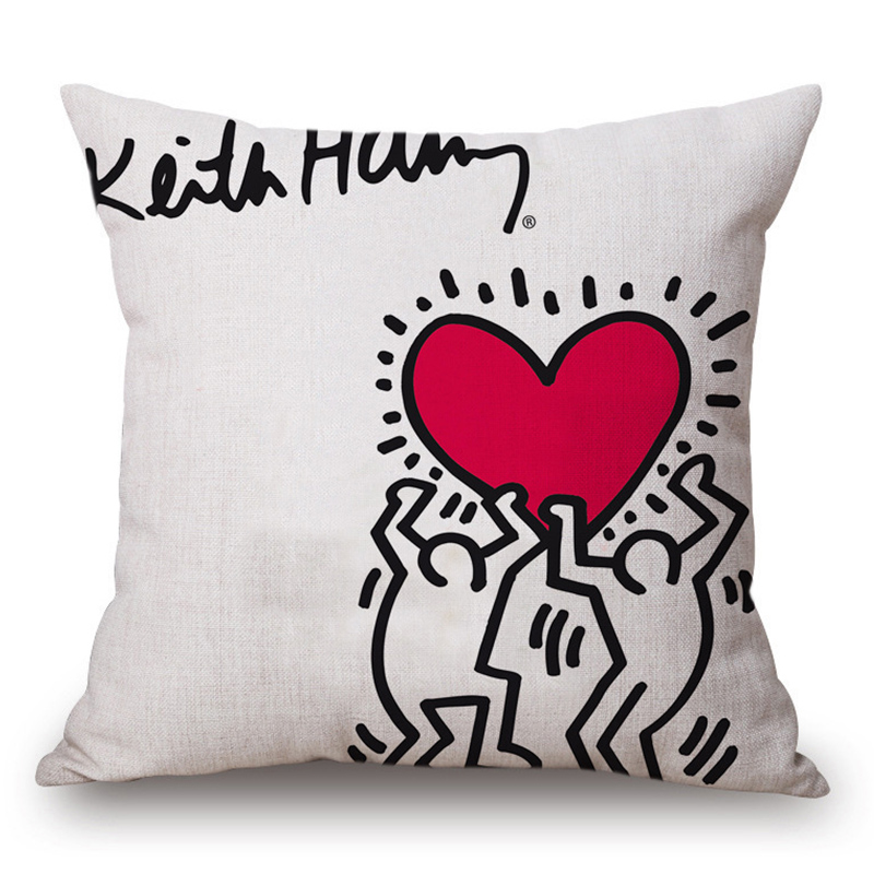 Подушка Keith Haring 11 Мульти в Перми | Loft Concept 