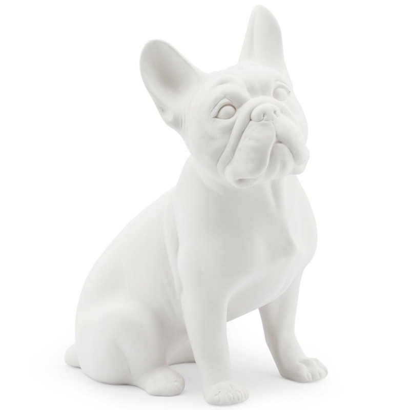 Статуэтка Abhika French Bulldog White Белый в Перми | Loft Concept 