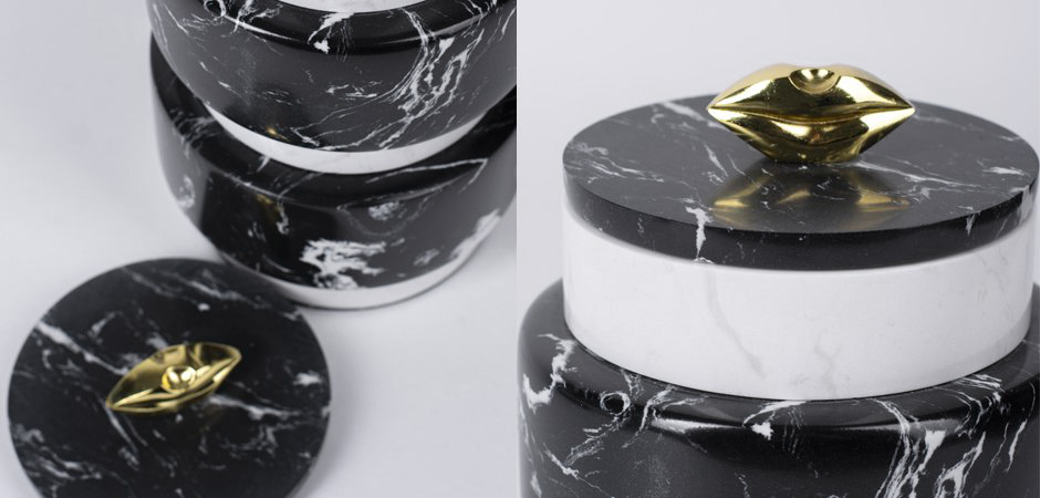 Kelly Wearstler LARGE MELANGE JAR Kelly Wearstler LARGE MELANGE JAR - Loft-Concept в Перми