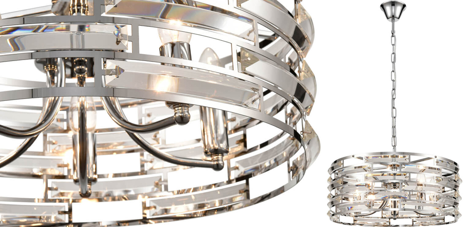 Люстра Chandelier Glass Inserts Люстра Chandelier Glass Inserts - Loft-Concept в Перми