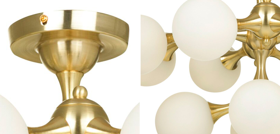 Потолочный светильник MOONDROP Lamp Gold 13 Потолочный светильник MOONDROP Lamp Gold 13 - Loft-Concept в Перми