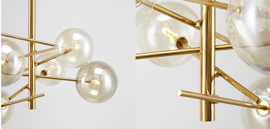 Люстра Bolle hanging lamp Gallotti & radice Люстра Bolle hanging lamp Gallotti & radice - Loft-Concept в Перми