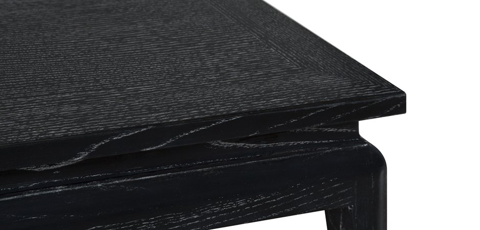 Кофейный стол Black Curved Coffee Table Кофейный стол Black Curved Coffee Table - Loft-Concept в Перми