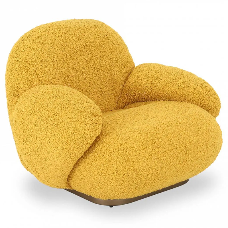 Кресло Chloe Yellow Armchair Желтый Золотой в Перми | Loft Concept 