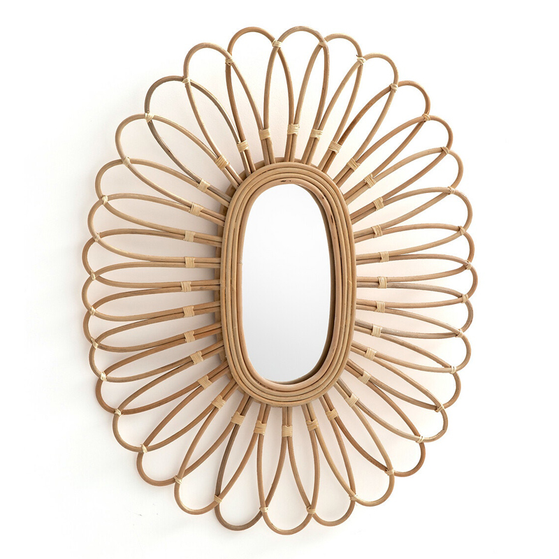 Зеркало Mirror Rattan Oval  в Перми | Loft Concept 