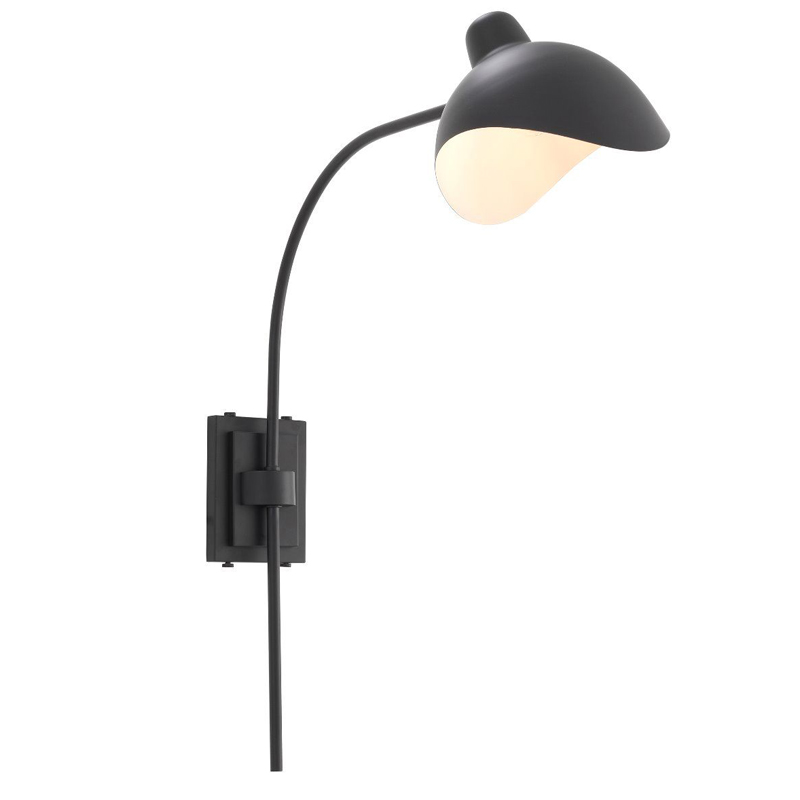 Бра Wall Lamp Pelham Black Черный в Перми | Loft Concept 