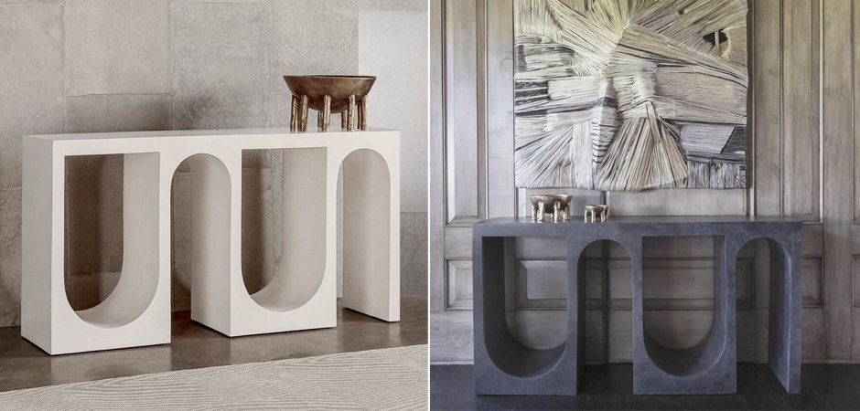 Консоль ROXBURY CONSOLE Grey Консоль ROXBURY CONSOLE Grey - Loft-Concept в Перми