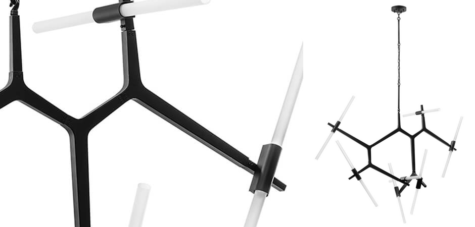 Люстра Агнес Chandelier Black 14 Люстра Агнес Chandelier Black 14 - Loft-Concept в Перми