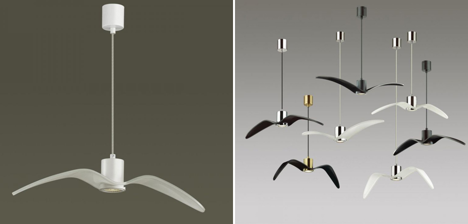 Подвесной светильник Seagull Average белый Подвесной светильник Seagull Average белый - Loft-Concept в Перми