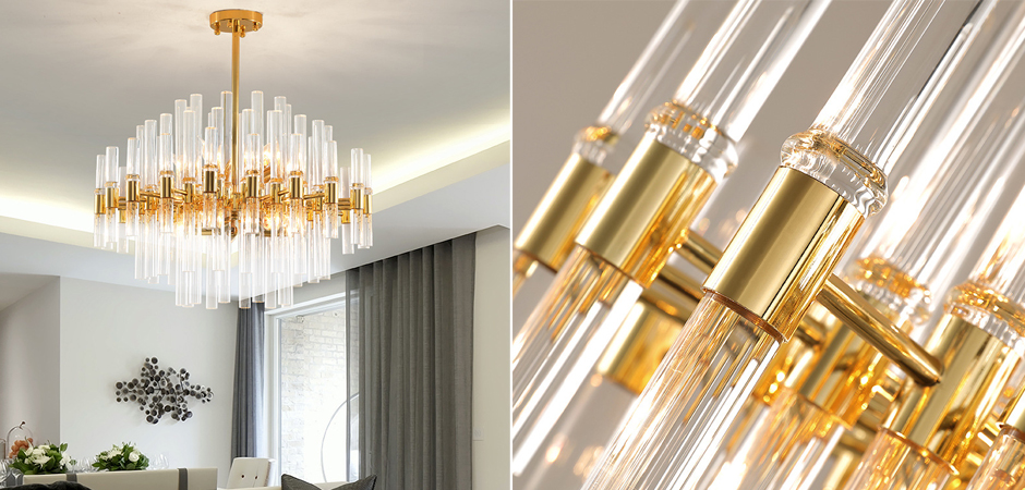 Люстра Luxxu Waterfall Round suspension Люстра Luxxu Waterfall Round suspension - Loft-Concept в Перми
