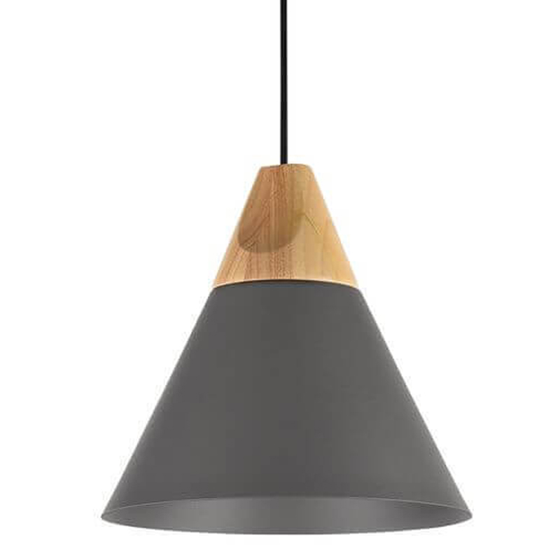 Подвесной светильник Opaque Light grey 22 Серый Коричневый в Перми | Loft Concept 