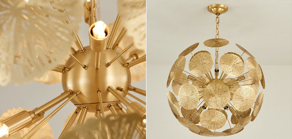 Люстра GLOBAL VIEWS LILY PAD Chandelier Люстра GLOBAL VIEWS LILY PAD Chandelier - Loft-Concept в Перми