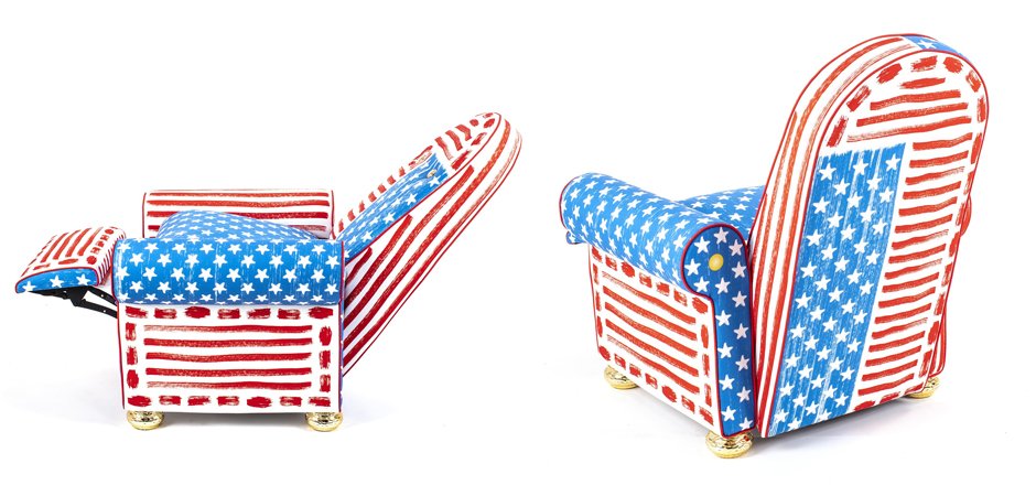 Кресло Seletti Lazy Painter USA Кресло Seletti Lazy Painter USA - Loft-Concept в Перми