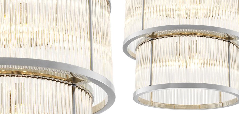 Люстра Chandelier Palmera Nickel - Loft-Concept в Перми