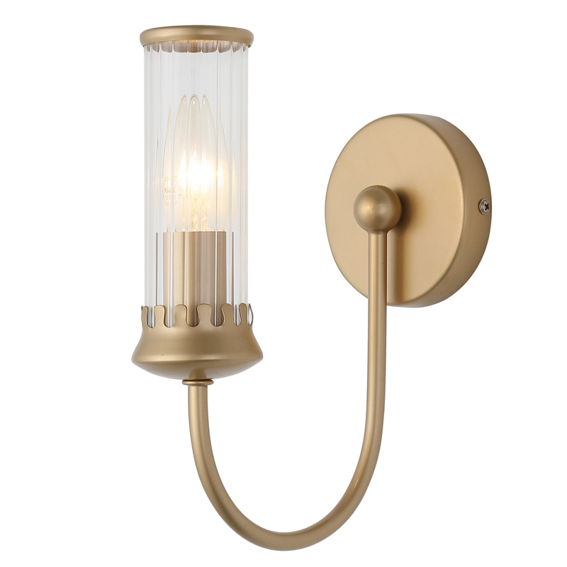 Бра Morgane Sconce gold Золотой Прозрачный в Перми | Loft Concept 