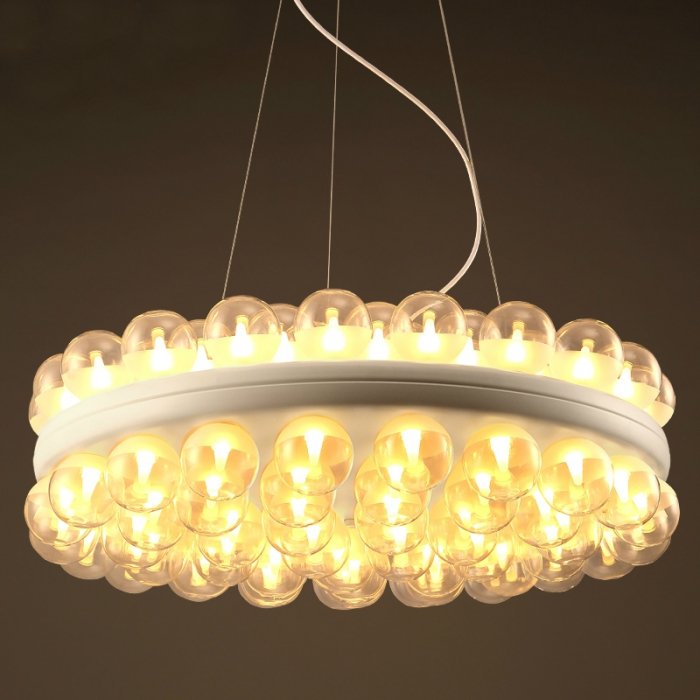 Люстра Eddy Light Chandelier Double Plate  в Перми | Loft Concept 