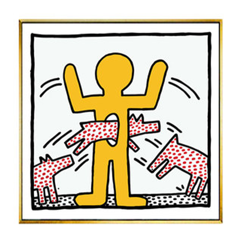 Постер Keith Haring 19 Мульти в Перми | Loft Concept 