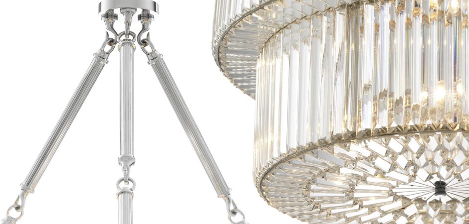 Люстра Chandelier Infinity Double Nickel Люстра Chandelier Infinity Double Nickel - Loft-Concept в Перми
