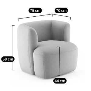 Кресло Ivy Boucle Collection Armchair в Перми