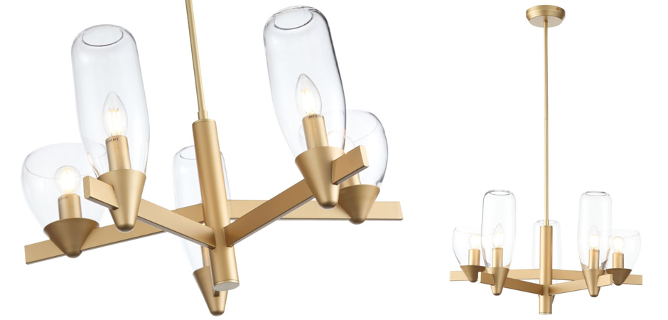 Люстра Houston 5 lamps Люстра Houston 5 lamps - Loft-Concept в Перми
