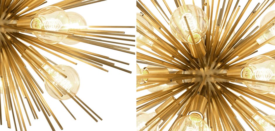 Люстра Chandelier Boivin Brass Люстра Chandelier Boivin Brass - Loft-Concept в Перми