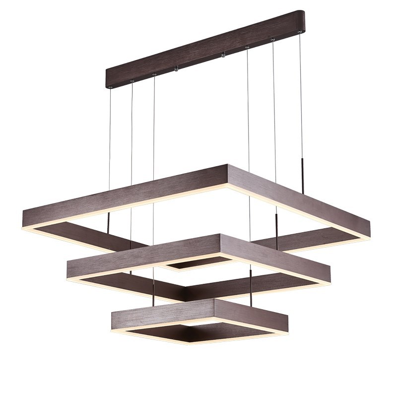 Люстра Ribbon Squares Chandelier Темная бронза в Перми | Loft Concept 