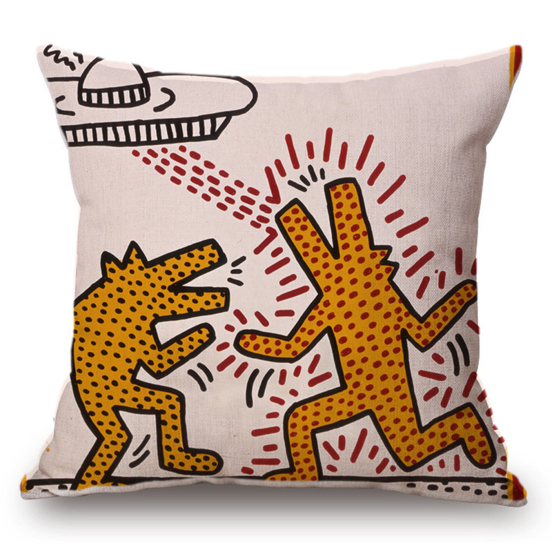 Подушка Keith Haring 9 Мульти в Перми | Loft Concept 