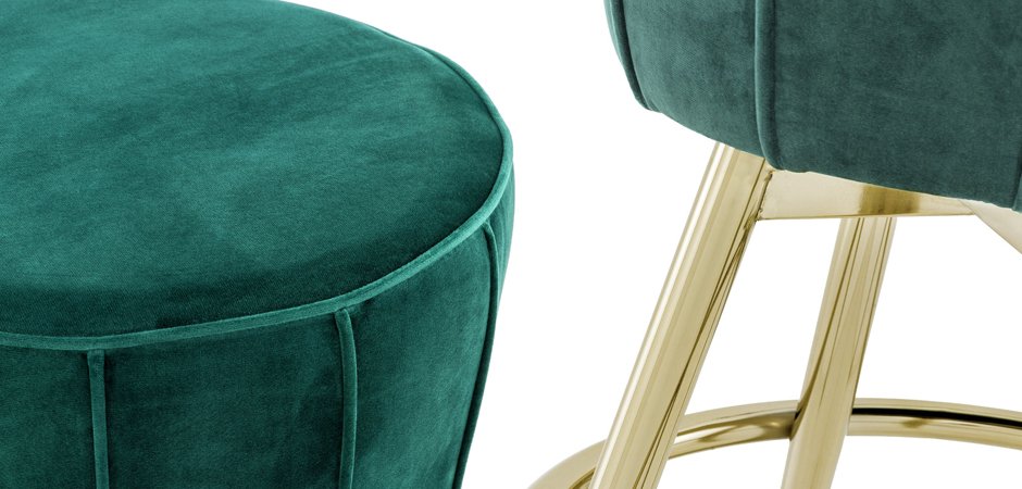 Барный стул Eichholtz Bar Stool Bolton Барный стул Eichholtz Bar Stool Bolton - Loft-Concept в Перми