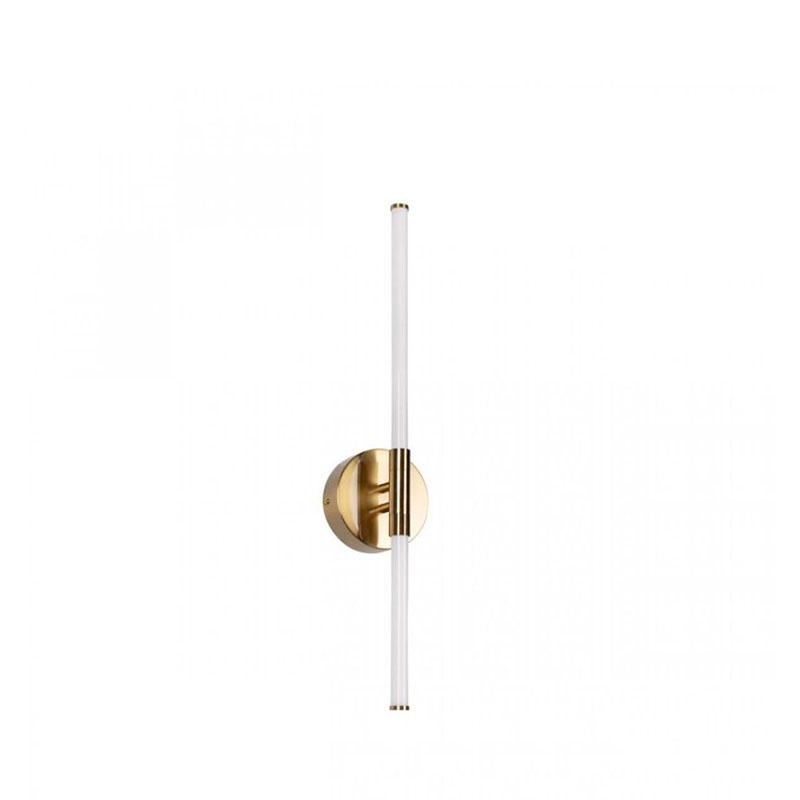 Бра светодиодное Trumpet Tube Gold 60 см Золотой Белый в Перми | Loft Concept 