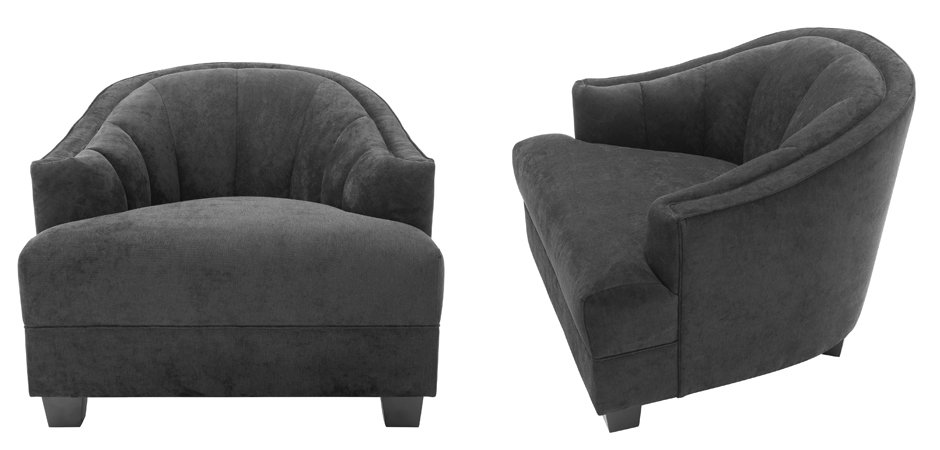 Кресло Eichholtz Chair Polaris Black Кресло Eichholtz Chair Polaris Black - Loft-Concept в Перми