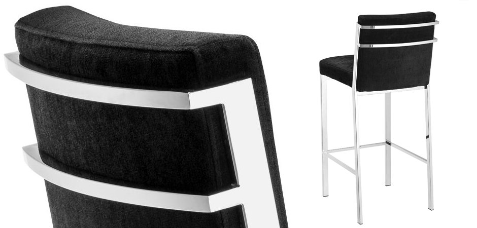 Барный стул Eichholtz Bar Stool Scott Steel Барный стул Eichholtz Bar Stool Scott Steel - Loft-Concept в Перми