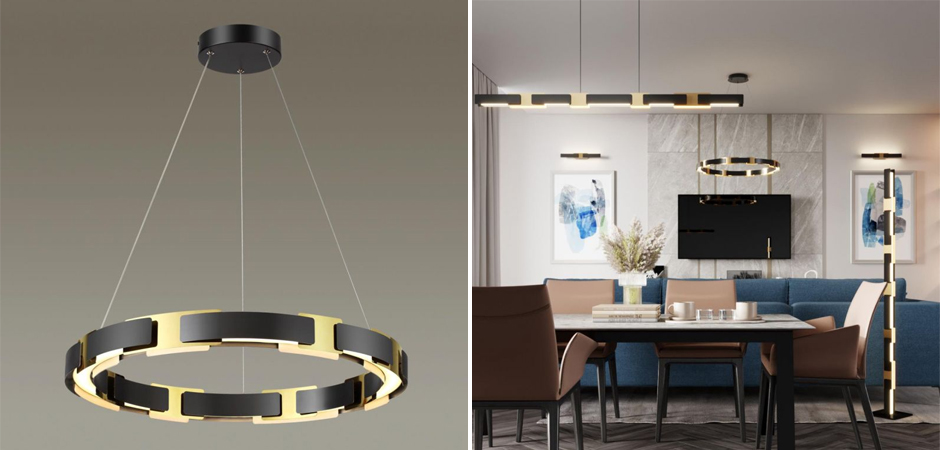 Люстра Shades of Gold диаметр 60 см Люстра Shades of Gold диаметр 60 см - Loft-Concept в Перми