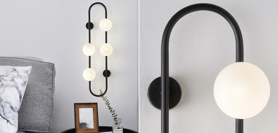 Бра HOOP WALL Lamp Black 4 Бра HOOP WALL Lamp Black 4 - Loft-Concept в Перми