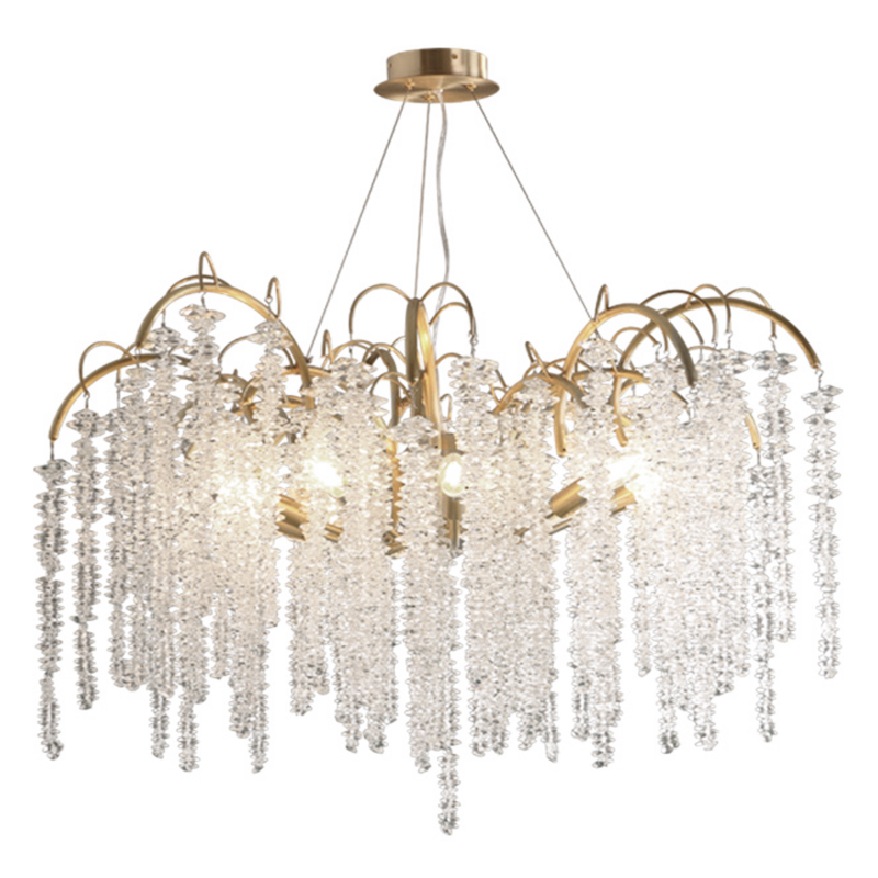 Люстра Orabel Chandelier Золотой Прозрачный (Transparent) в Перми | Loft Concept 