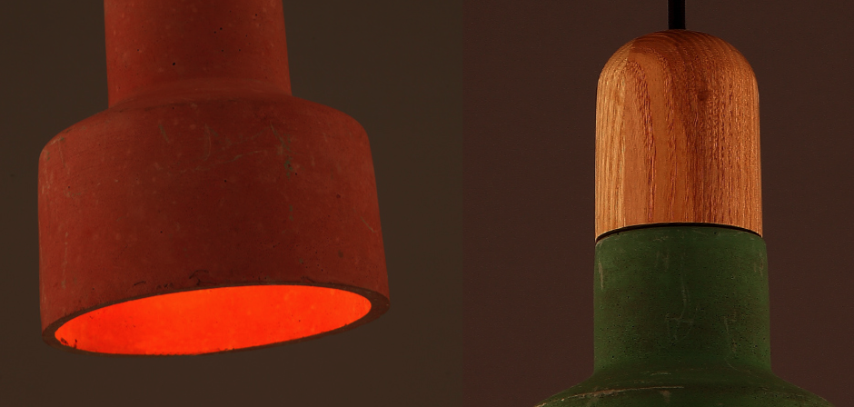 Подвесной светильник Art Concrete Wooden Cope Подвесной светильник Art Concrete Wooden Cope - Loft-Concept в Перми