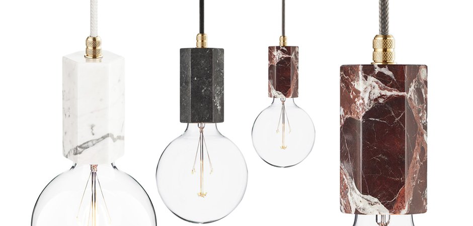 Подвесной светильник MARMOR TROM Nero Подвесной светильник MARMOR TROM Nero - Loft-Concept в Перми