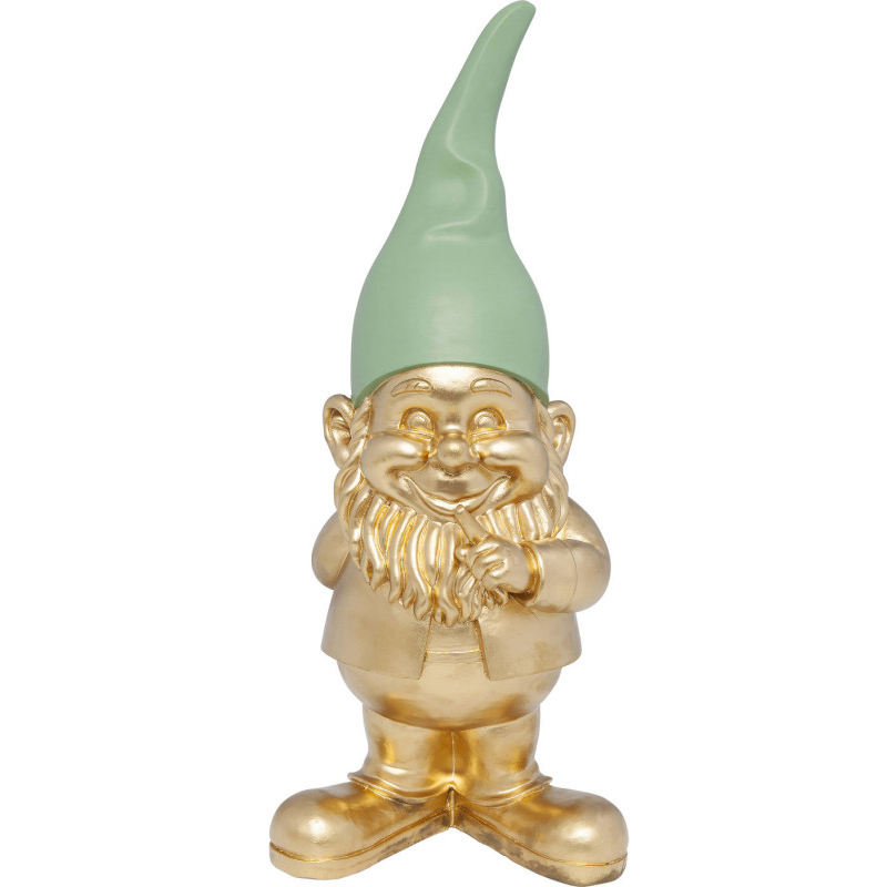 Статуэтка Golden Standing Gnome Золотой в Перми | Loft Concept 